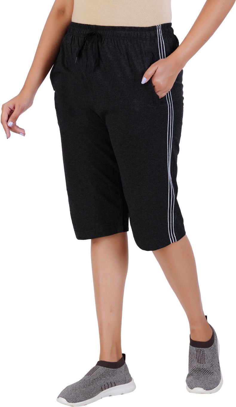 Women Black Capri-image-16