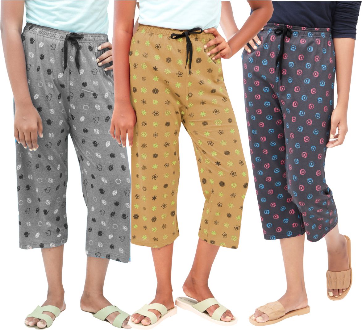 afra Women Multicolor Capri-picture-24