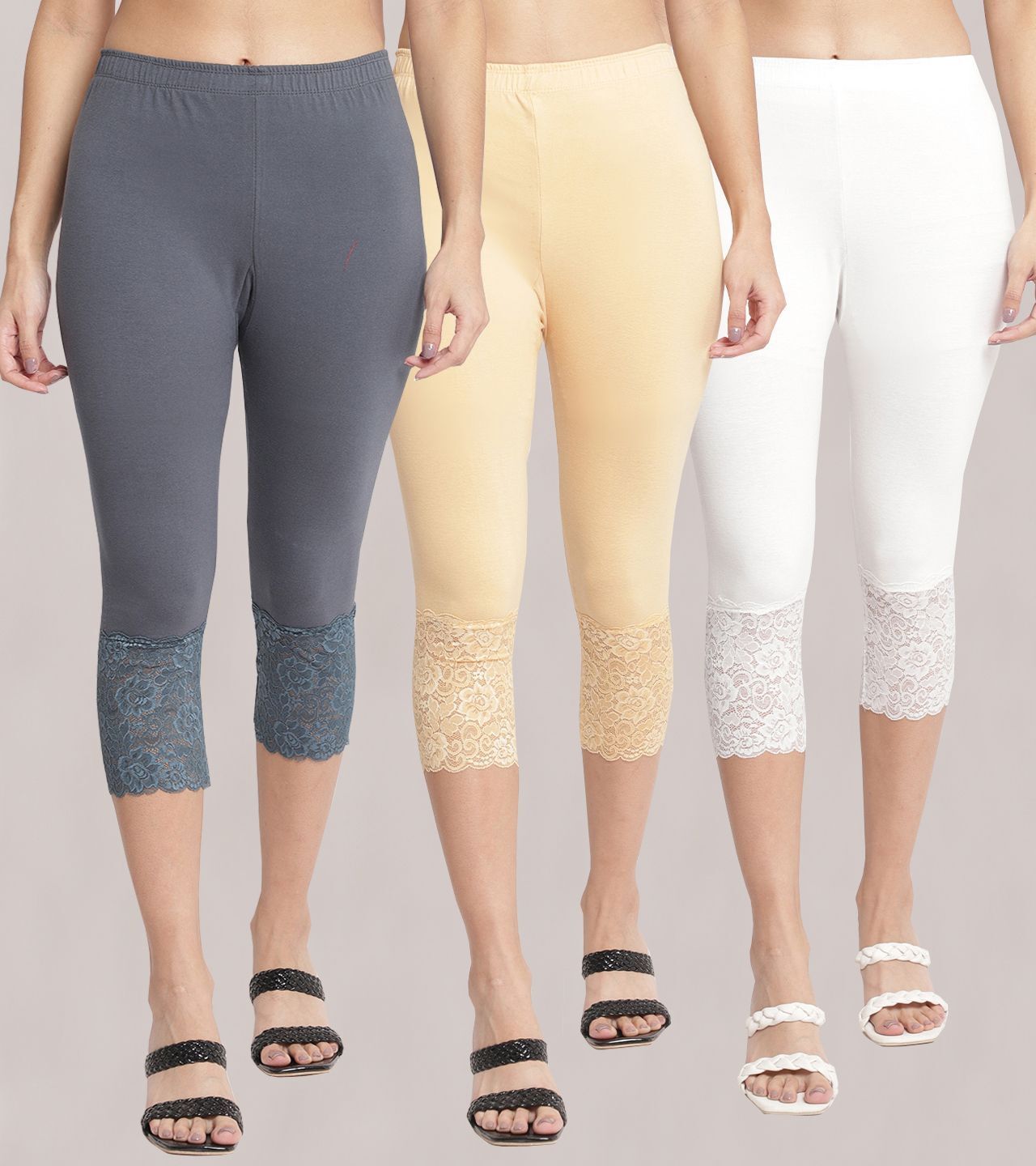 bamboo breeze Women Multicolor Capri-picture-30