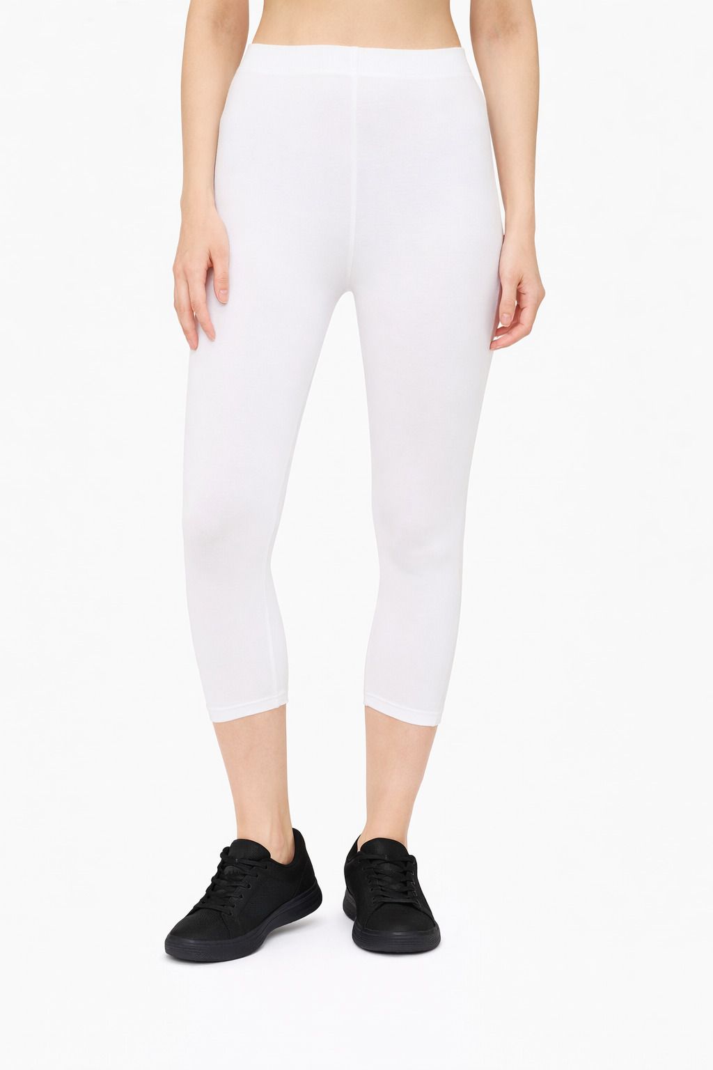 CAPRI FOR GIRL Women White Capri-image-5