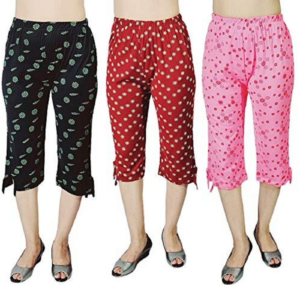 hivata Women Multicolor Capri-picture-27