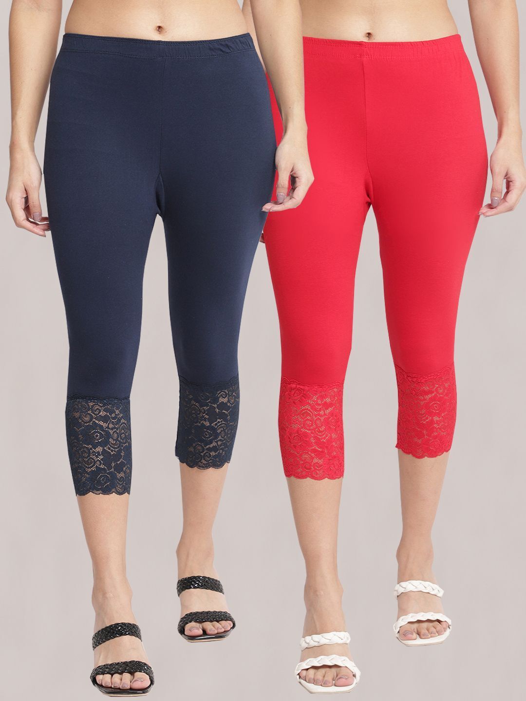 bamboo breeze Women Multicolor Capri-picture-12