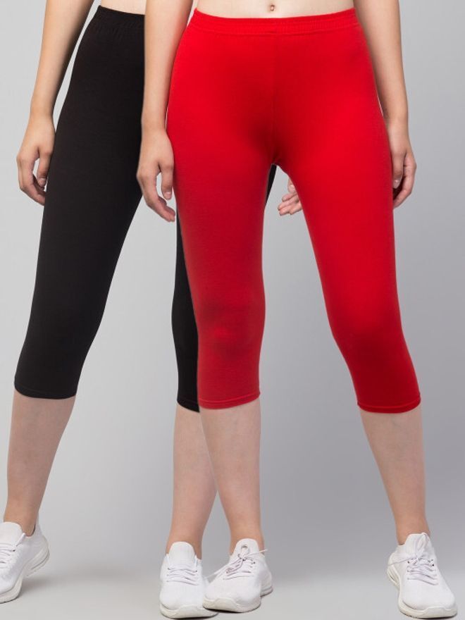 the klowt co Women Yellow Capri-picture-18