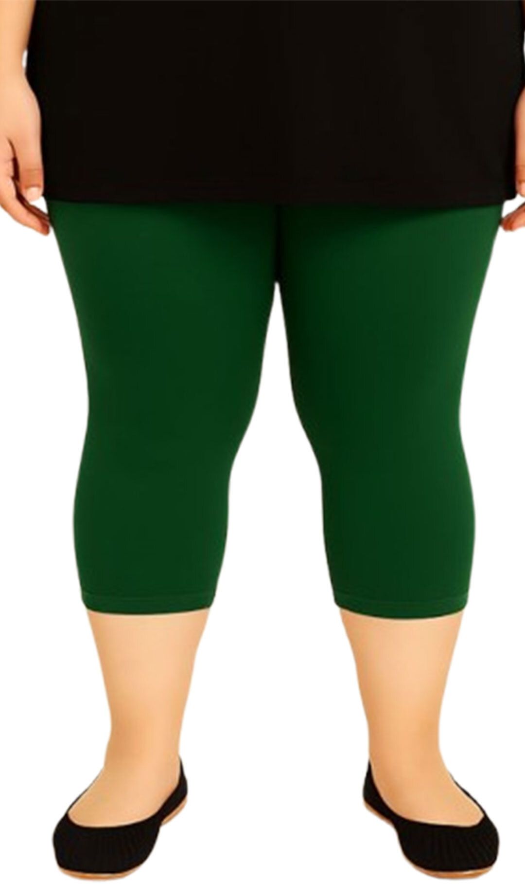 Women Green Capri