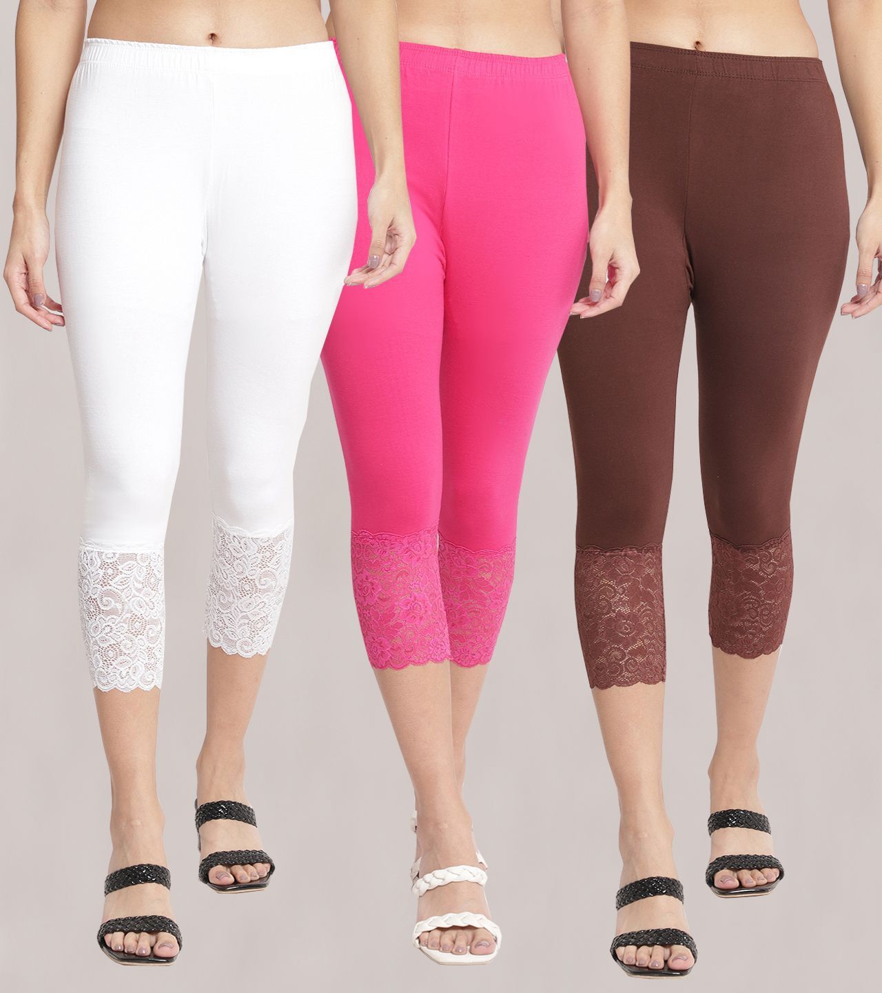 bamboo breeze Women Multicolor Capri-picture-5