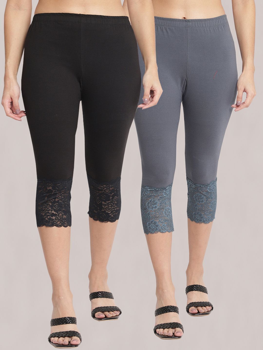 bamboo breeze Women Multicolor Capri-picture-42