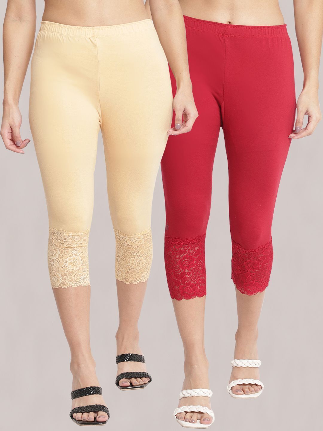 bamboo breeze Women Multicolor Capri-picture-22