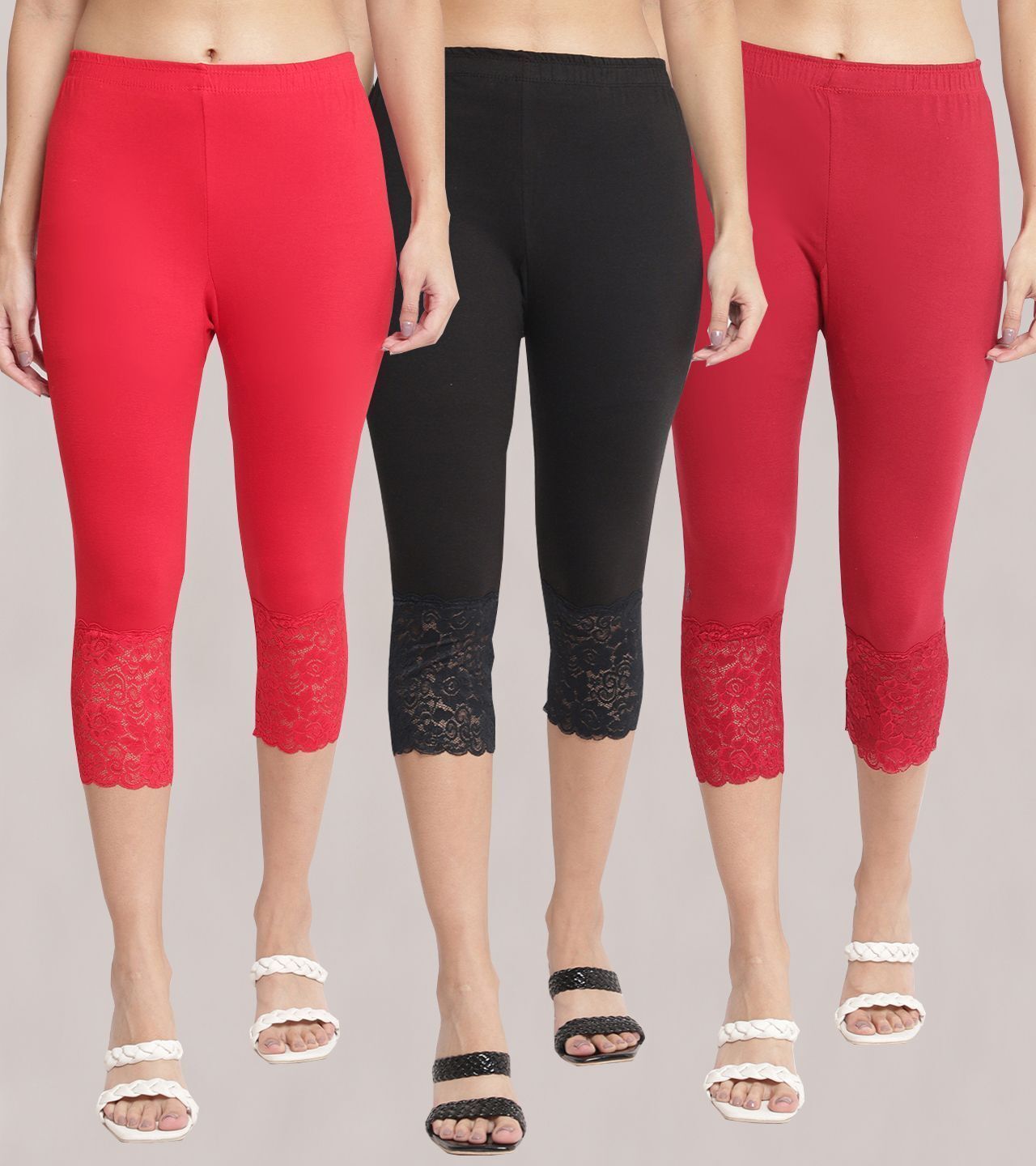 bamboo breeze Women Multicolor Capri-picture-28