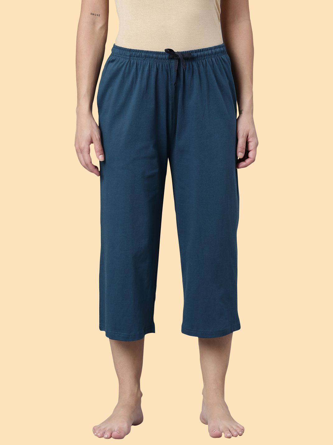 kryptic Women Blue Capri-picture-11