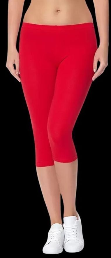 Women Red Capri-image-38