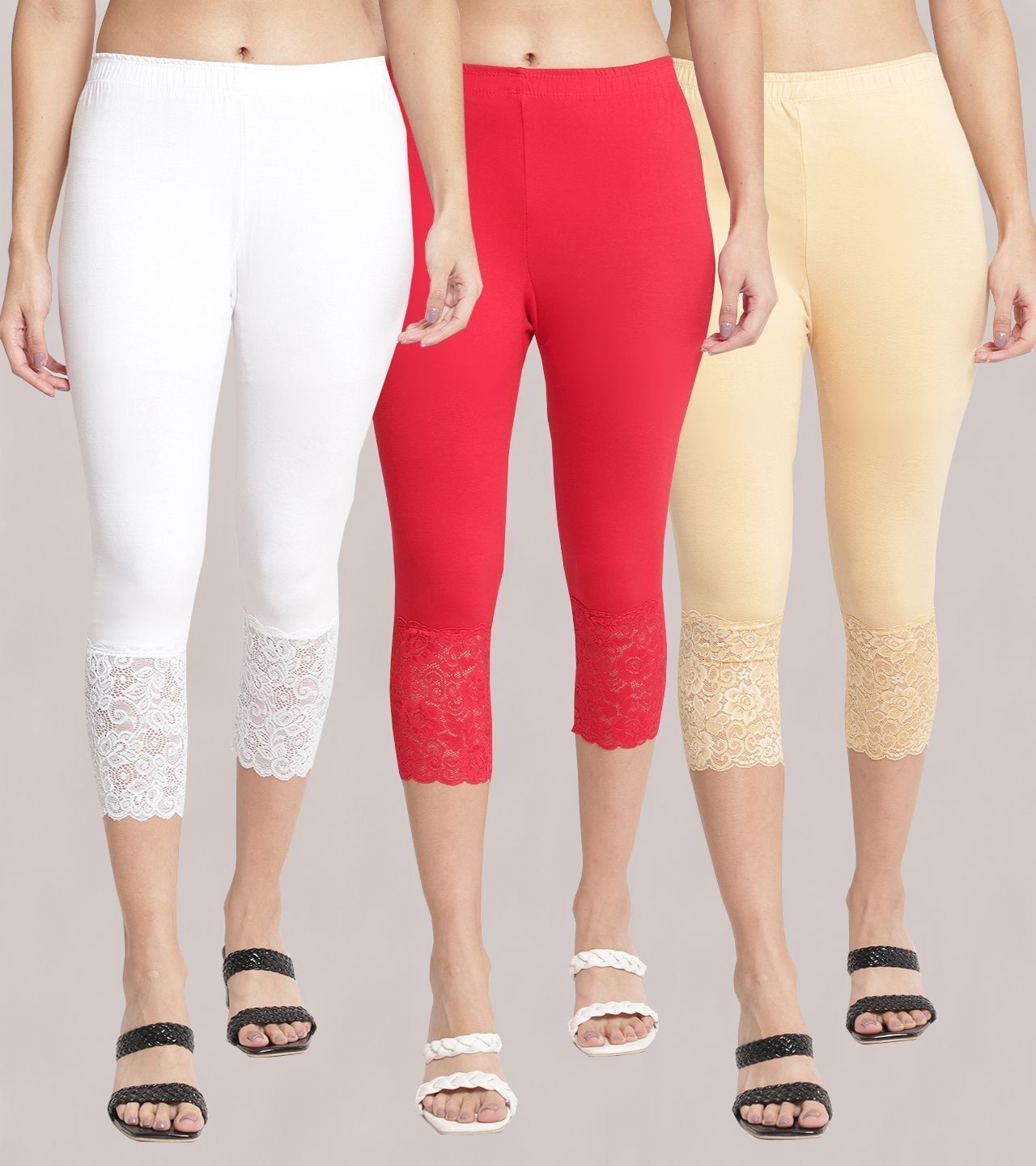 bamboo breeze Women Multicolor Capri-picture-29