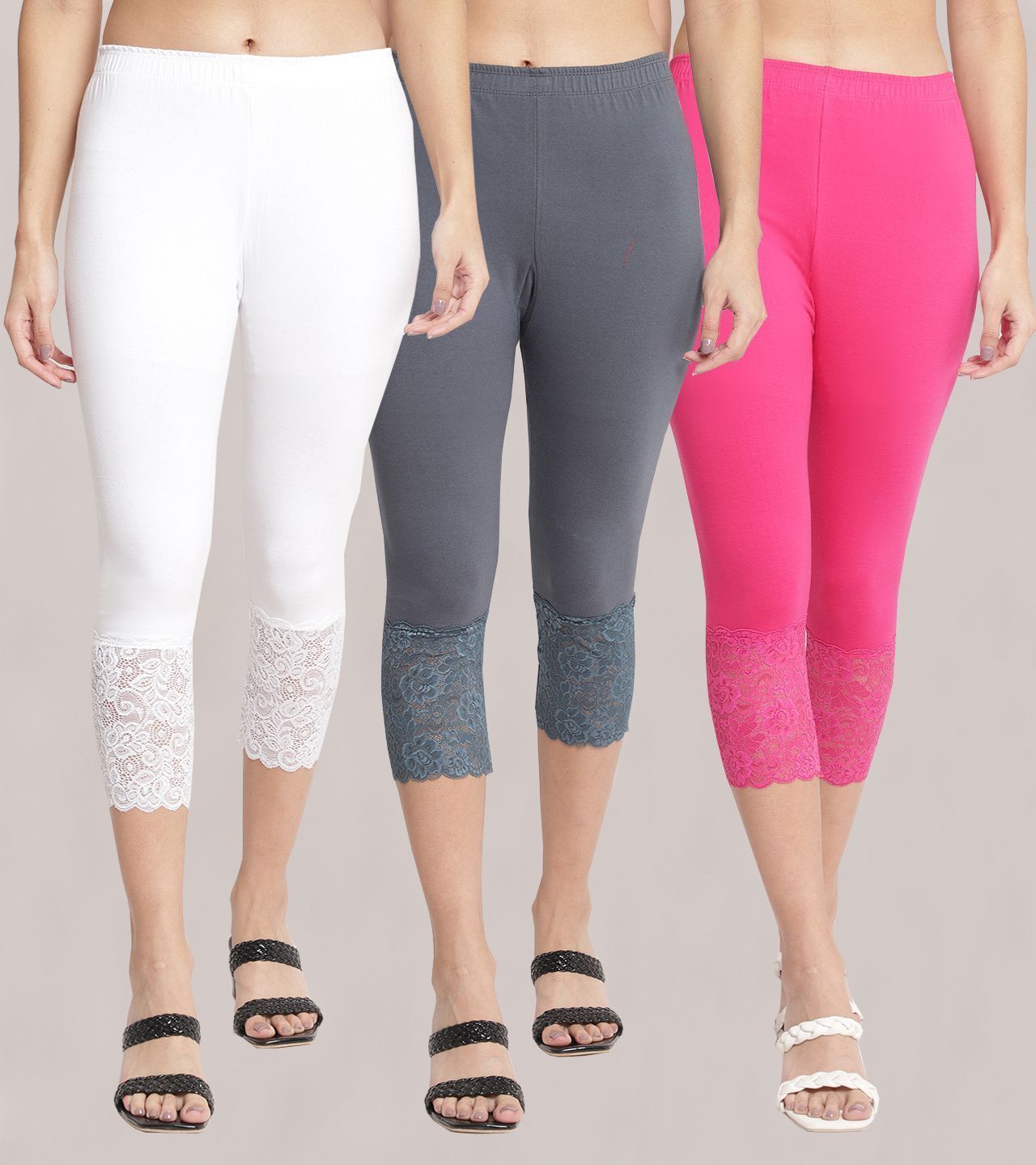 bamboo breeze Women Multicolor Capri-picture-41