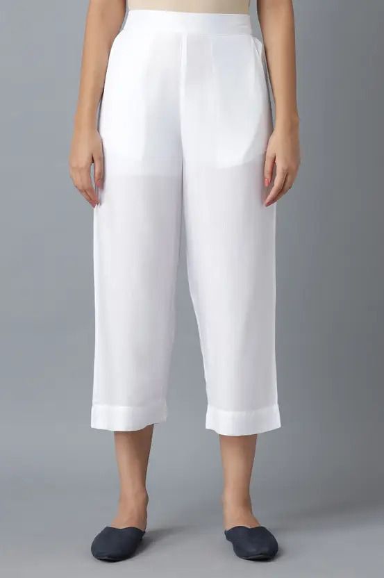 Women White Capri-image-49