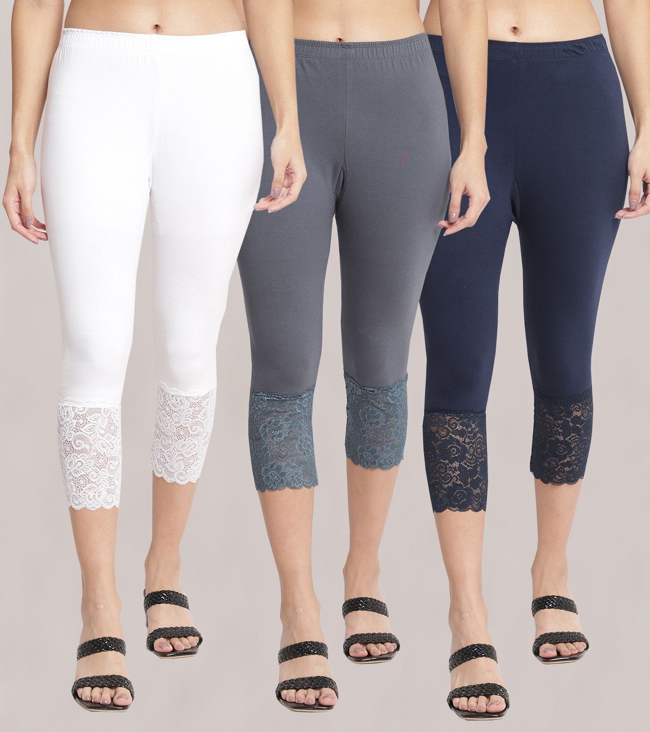 bamboo breeze Women Multicolor Capri-picture-12