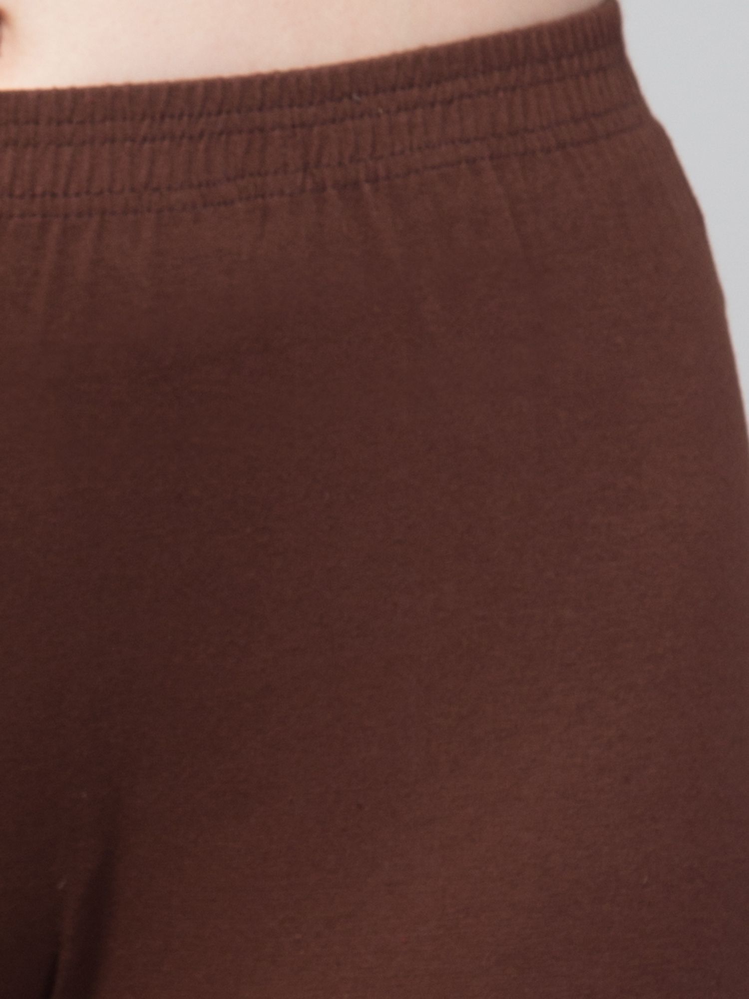 klowtcotrend Women Brown Capri-picture-2
