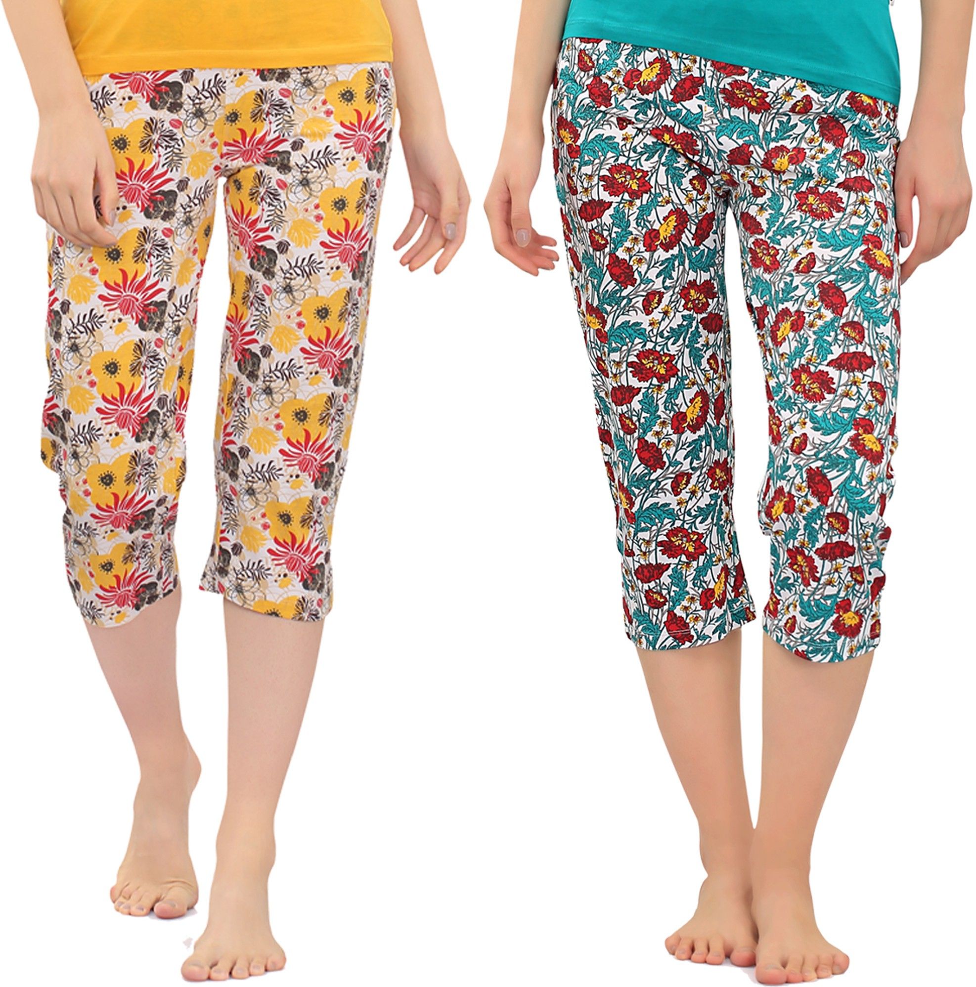 zebu Women Multicolor Capri-picture-3