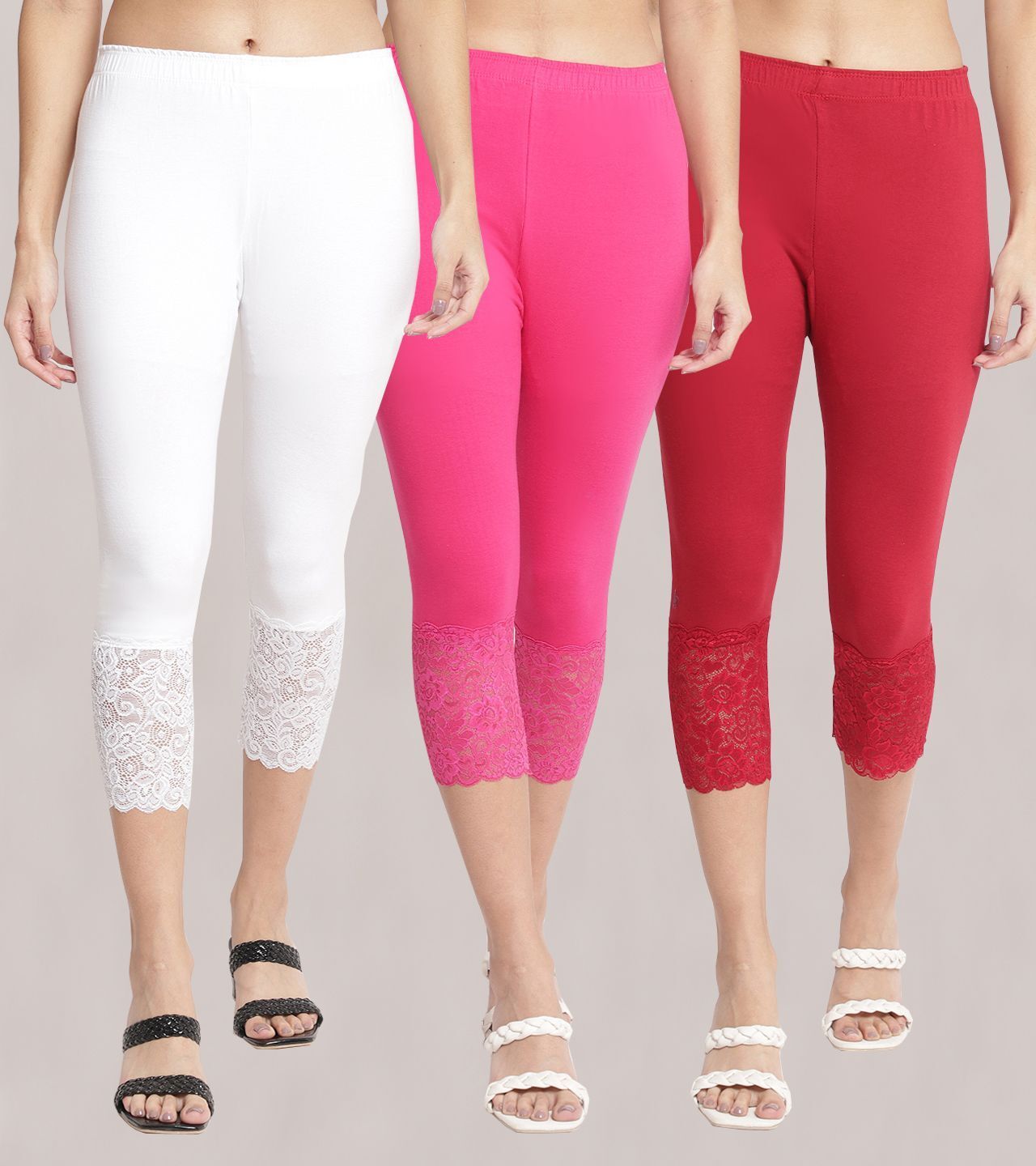bamboo breeze Women Multicolor Capri-picture-18