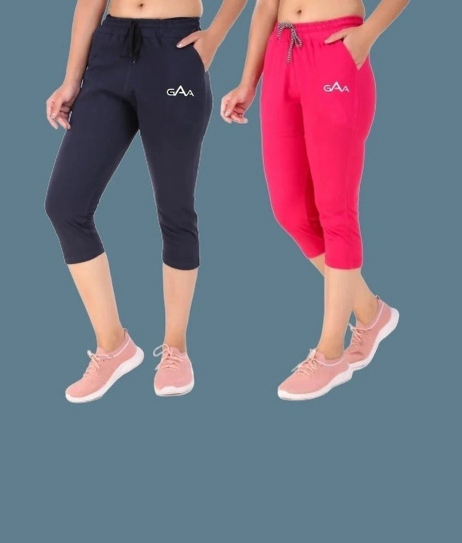 Women Dark Blue Capri-image-18