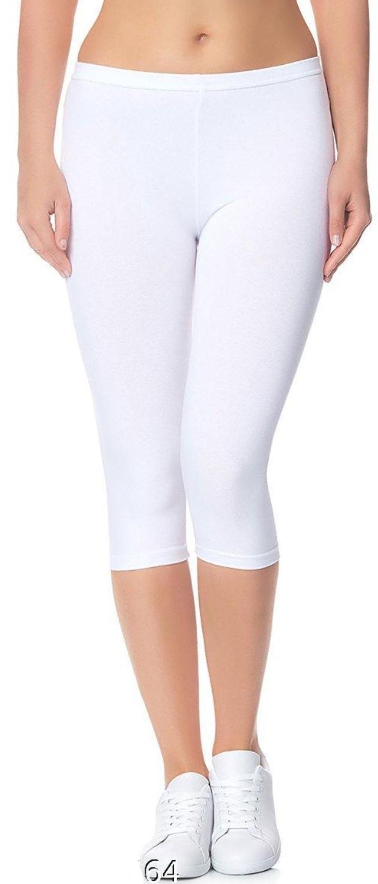 Women White Capri