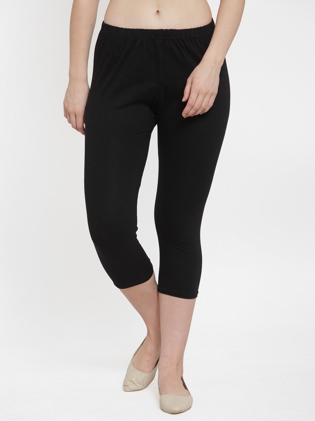 Solid Women Black Tights-image-42