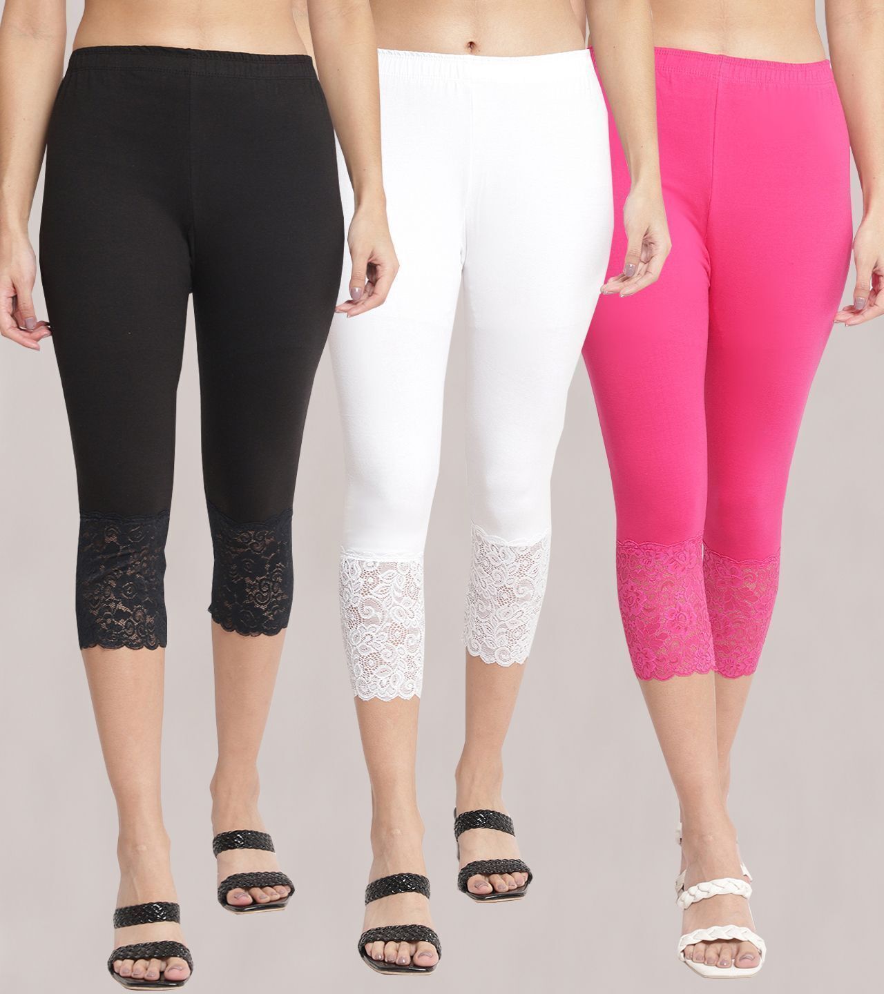 bamboo breeze Women Multicolor Capri-picture-14
