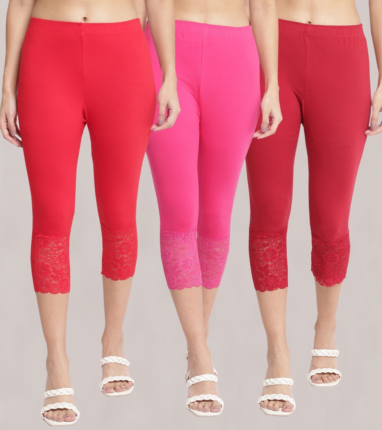 bamboo breeze Women Multicolor Capri-picture-22