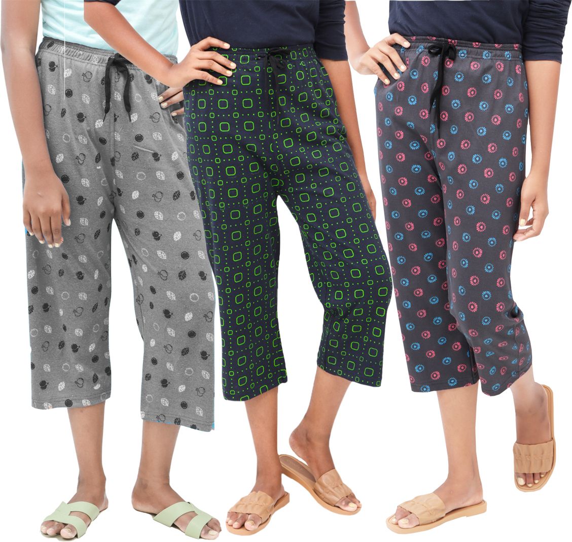 afra CAPRI FANT Women Multicolor Capri-picture-30