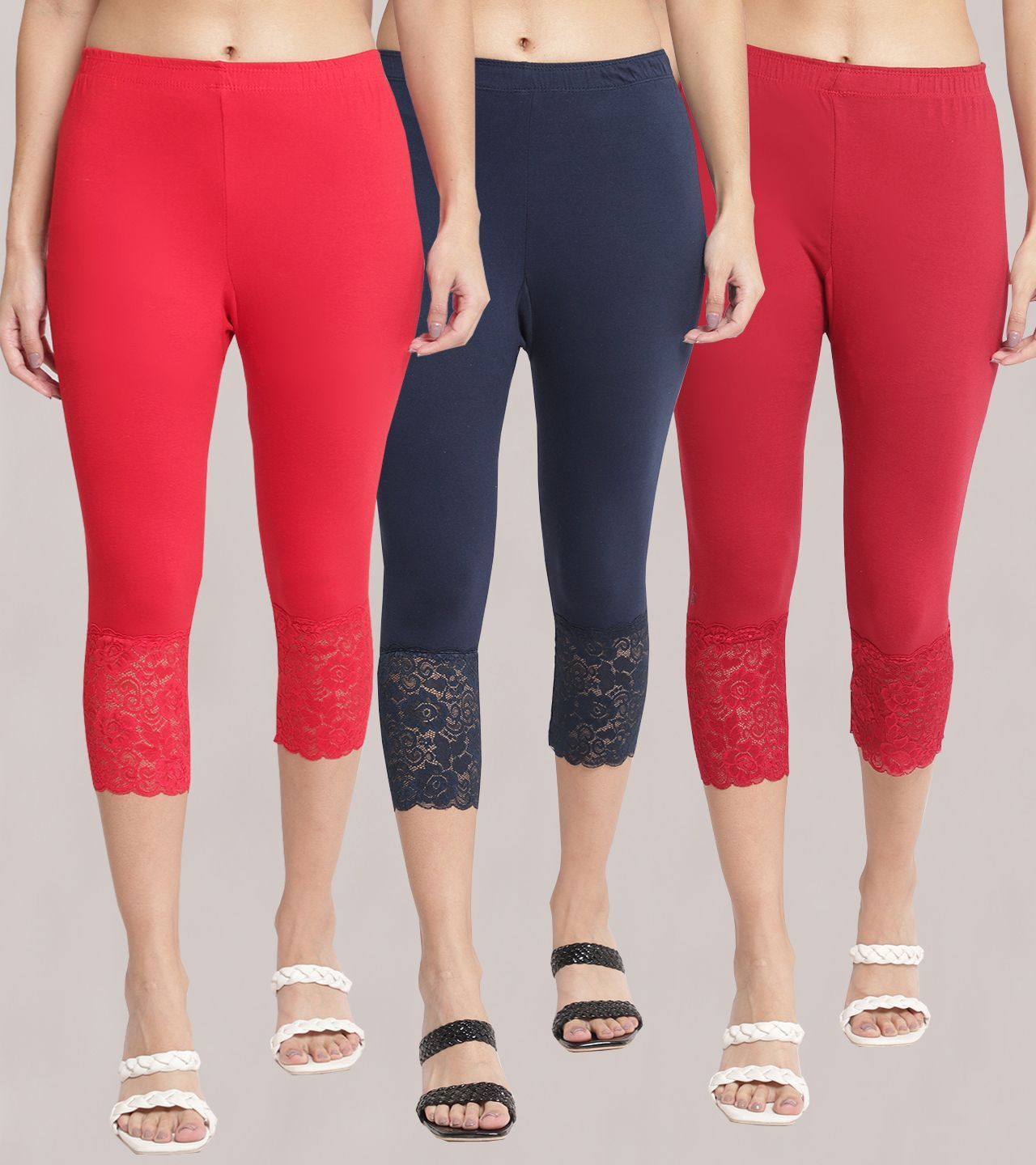 bamboo breeze Women Multicolor Capri-picture-41