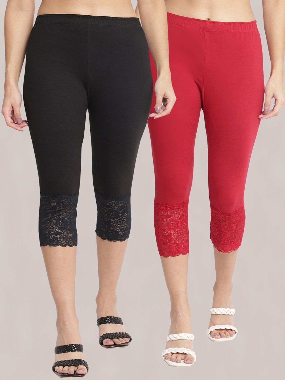 bamboo breeze Women Multicolor Capri-picture-30