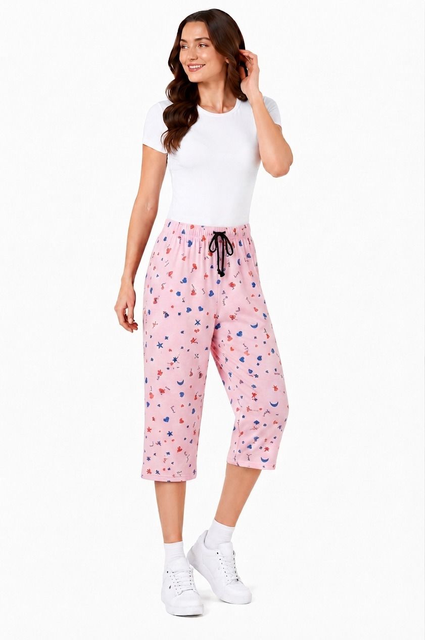 ayvina Women Pink Capri-picture-47
