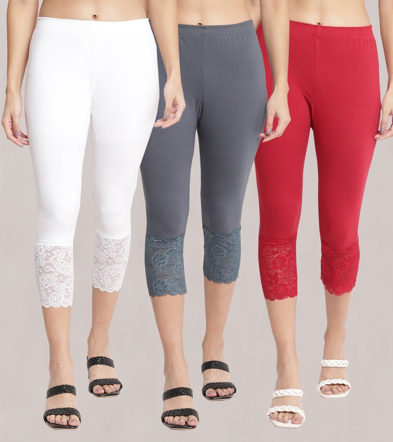 bamboo breeze Women Multicolor Capri-picture-43