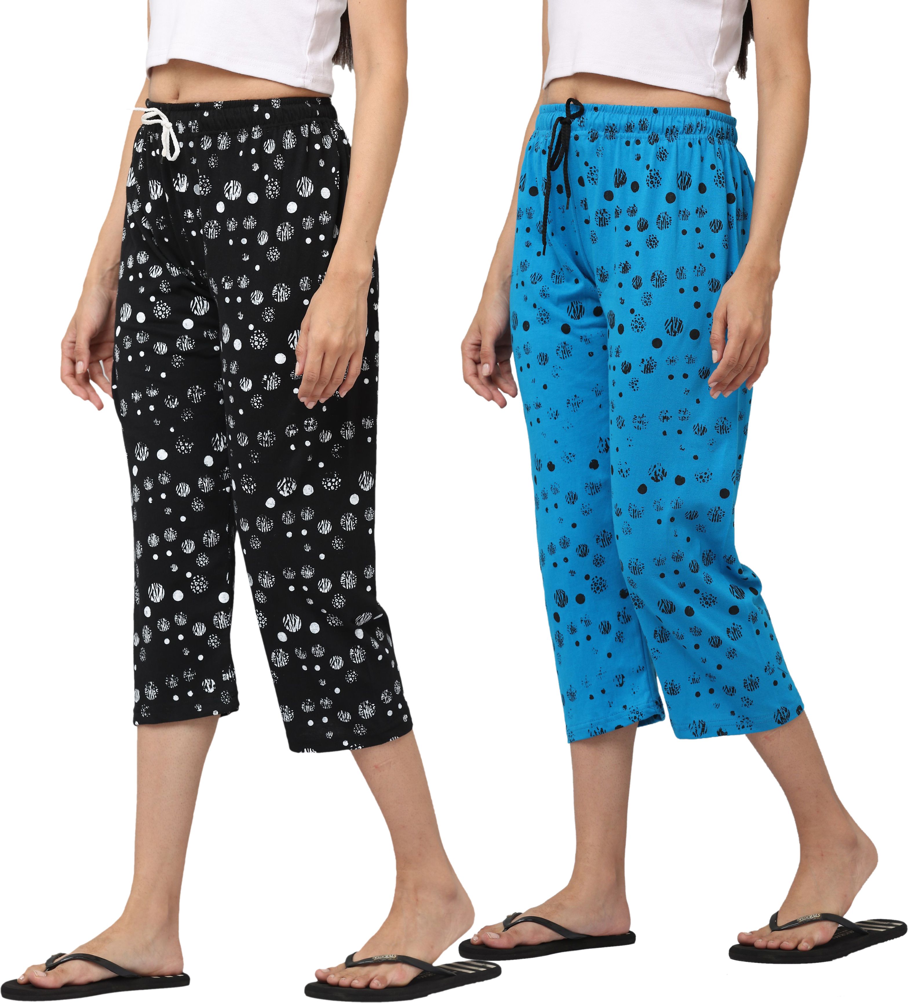 Women Multicolor Capri-image-37