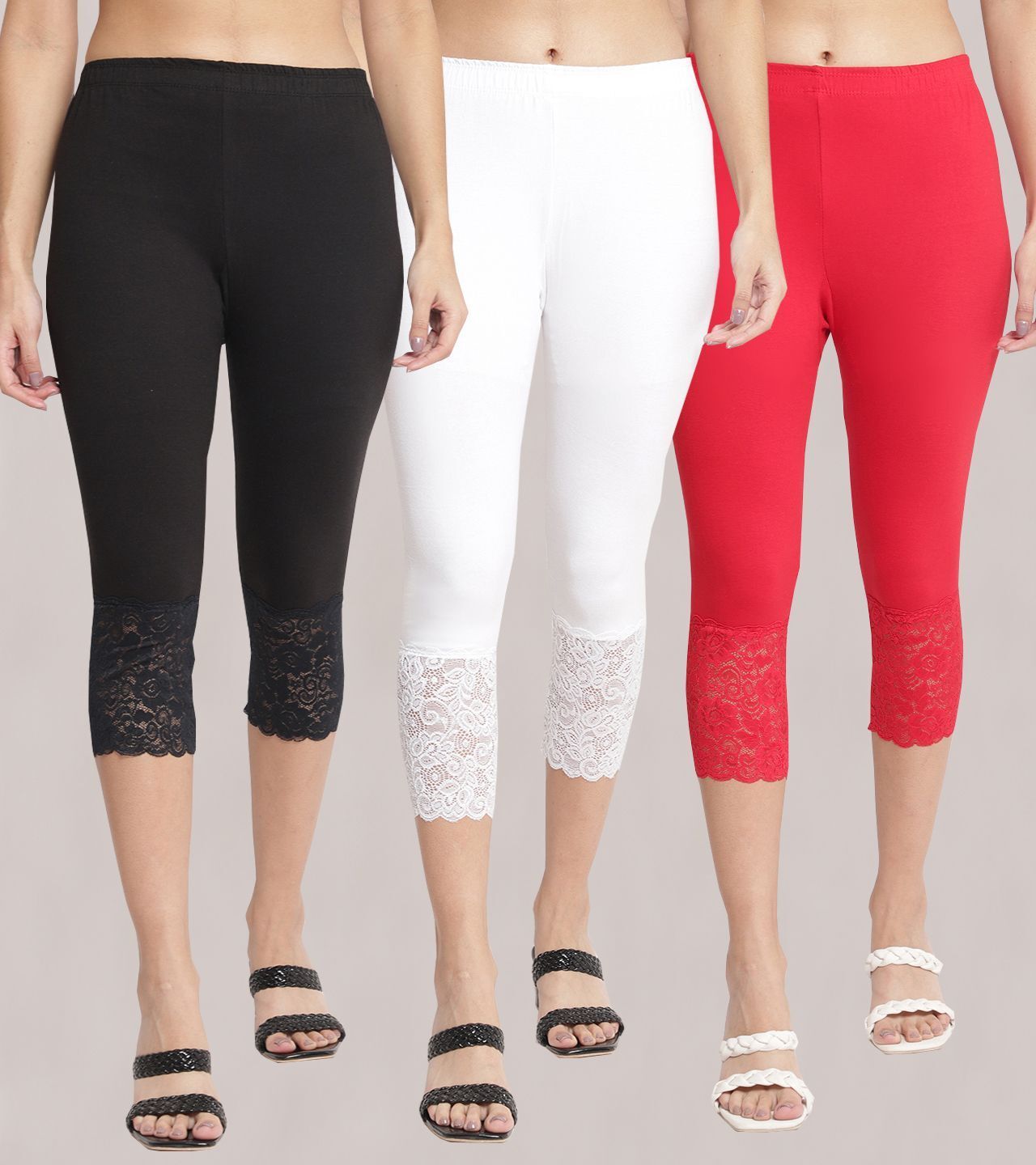 bamboo breeze Women Multicolor Capri-picture-25