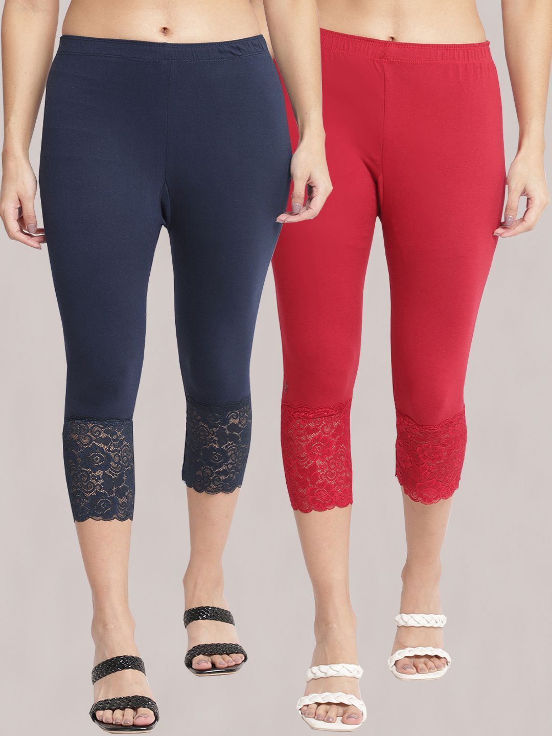 bamboo breeze Women Multicolor Capri-picture-47