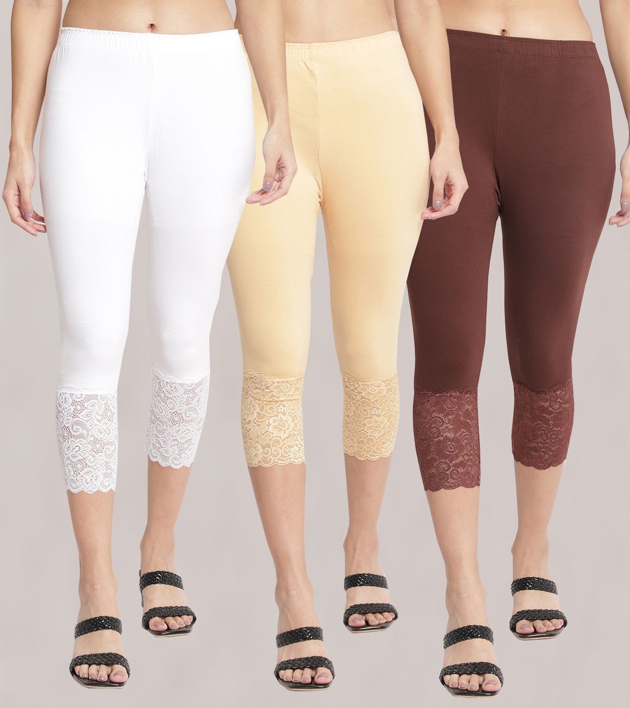 bamboo breeze Women Multicolor Capri-picture-14