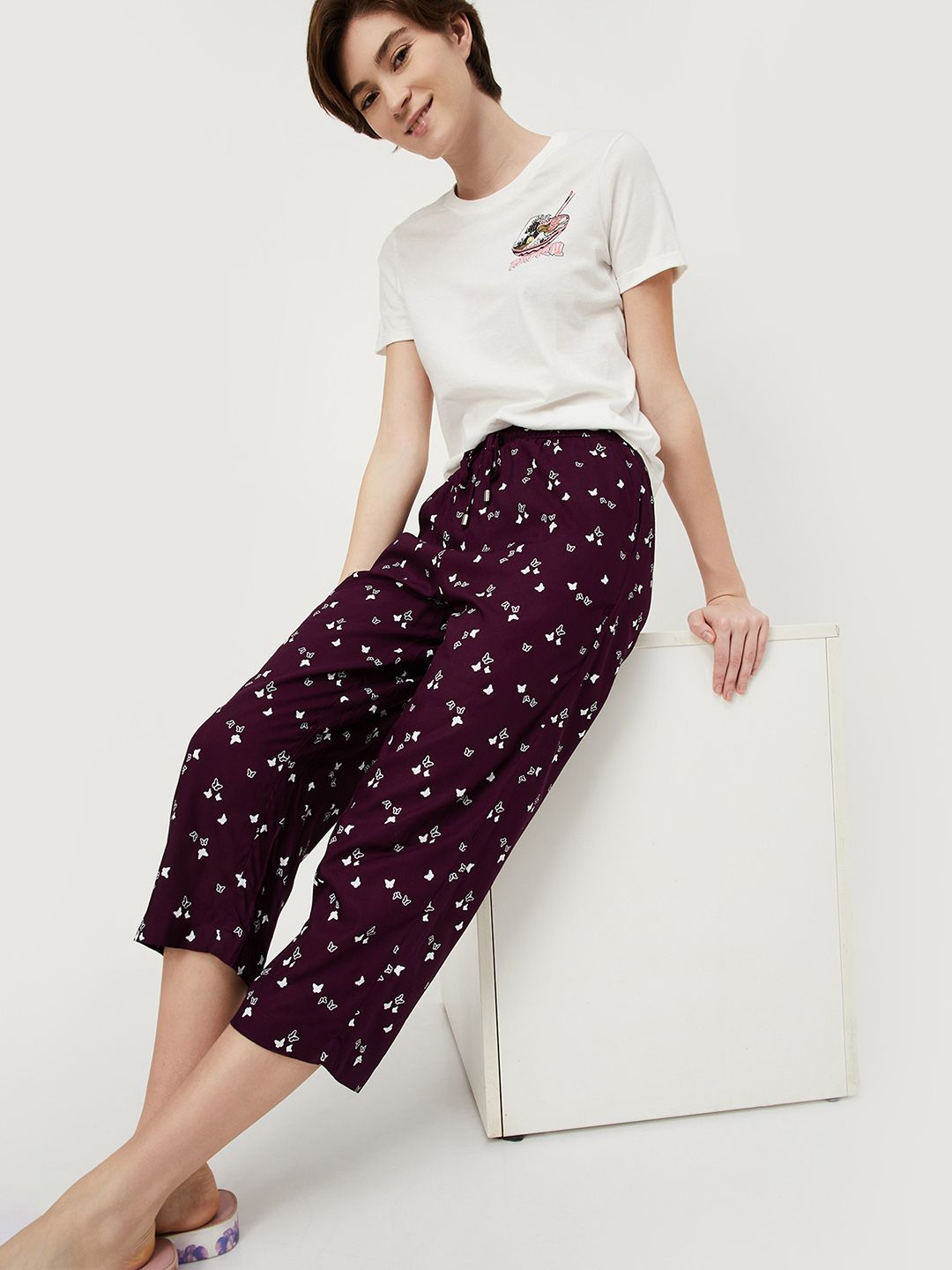 Women Multicolor Capri