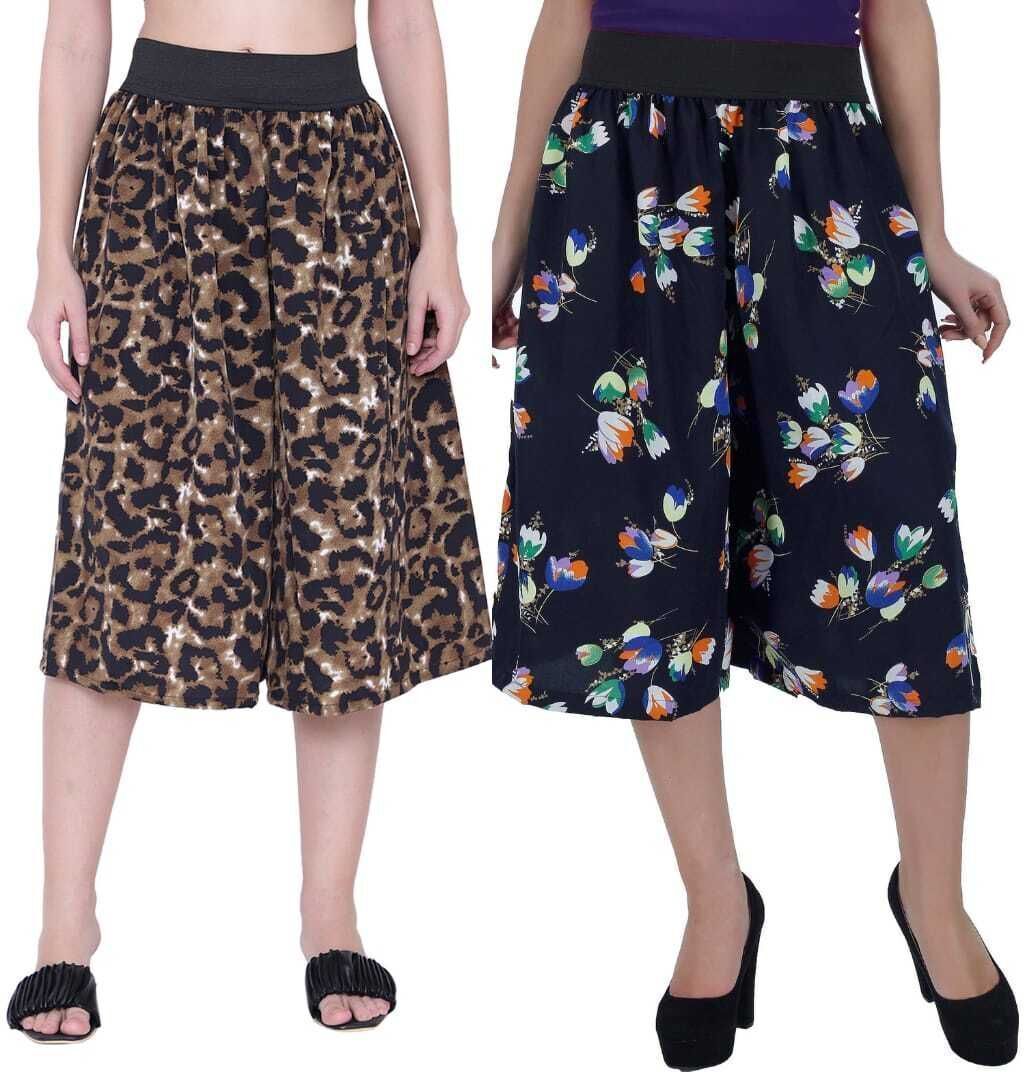 Women Multicolor Capri-image-25