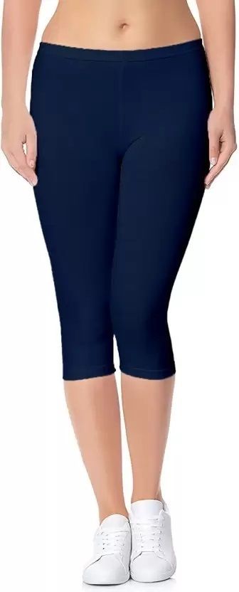 Women Blue Capri-image-49