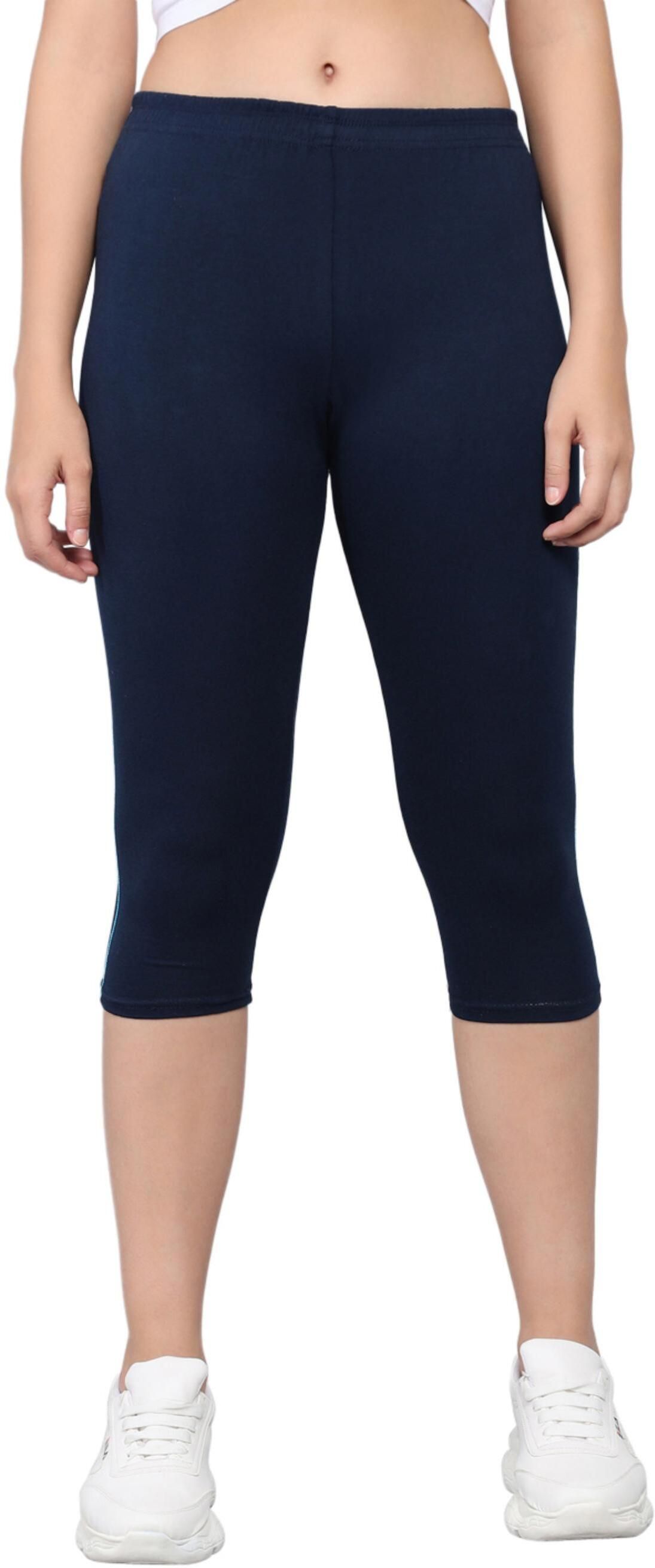 pinkshell Women Blue Capri-picture-26