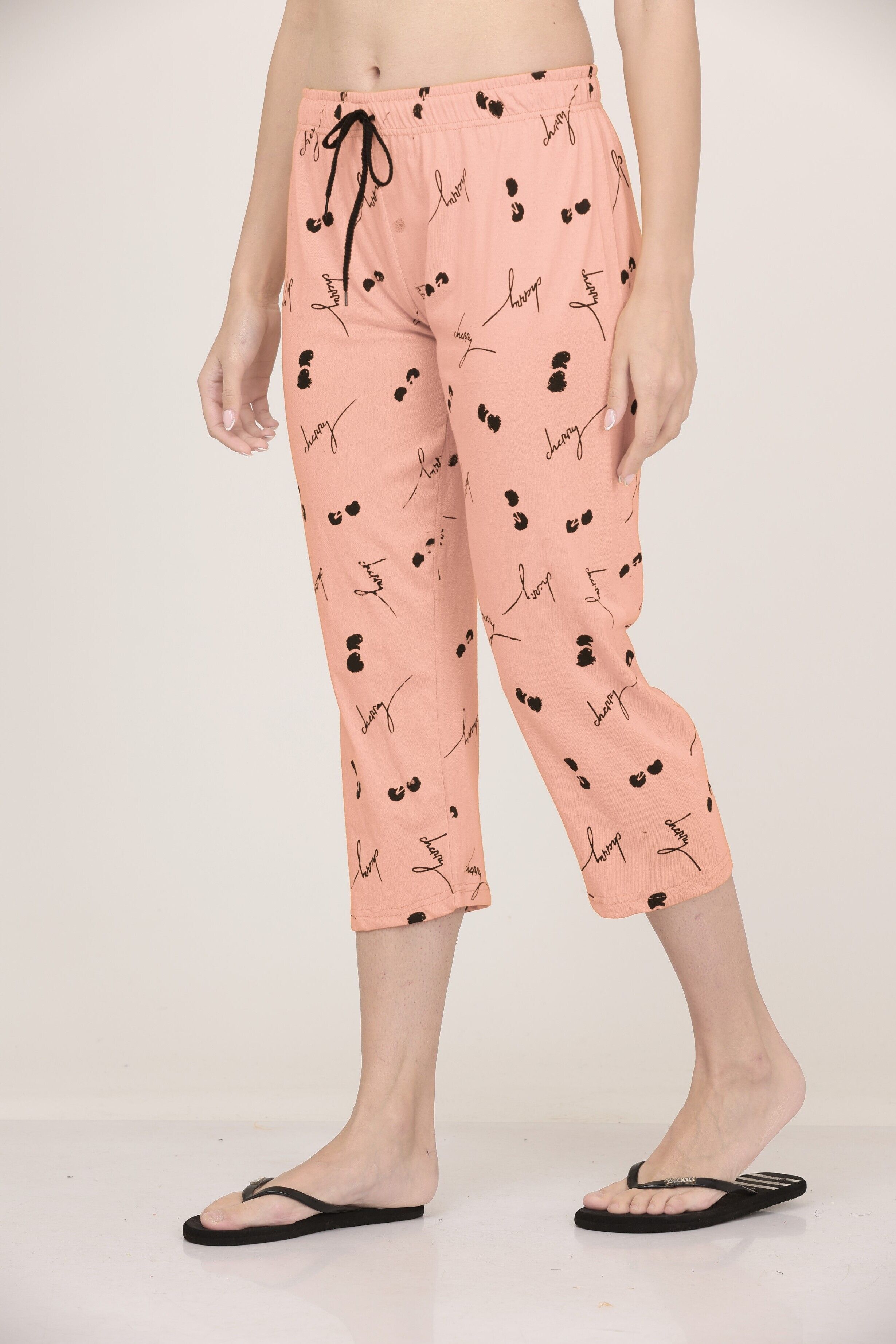 ddaspration Women Beige Capri-picture-26