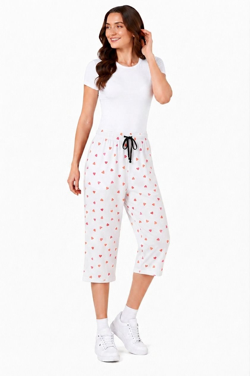 Women White Capri-image-45