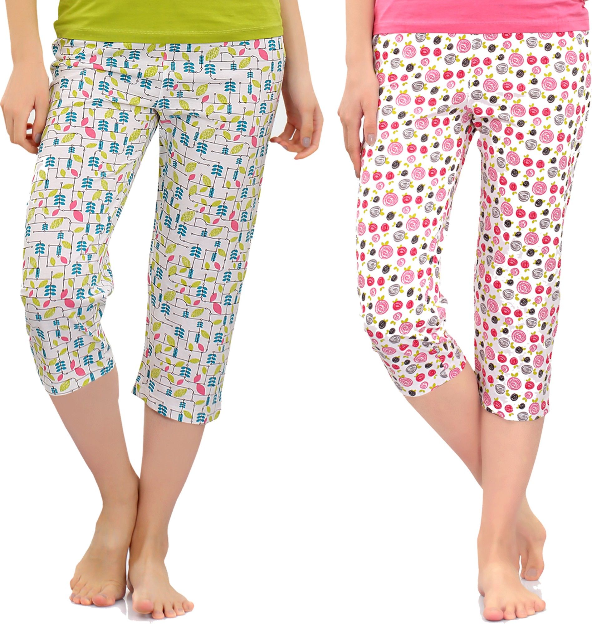 zebu Women Multicolor Capri-picture-4