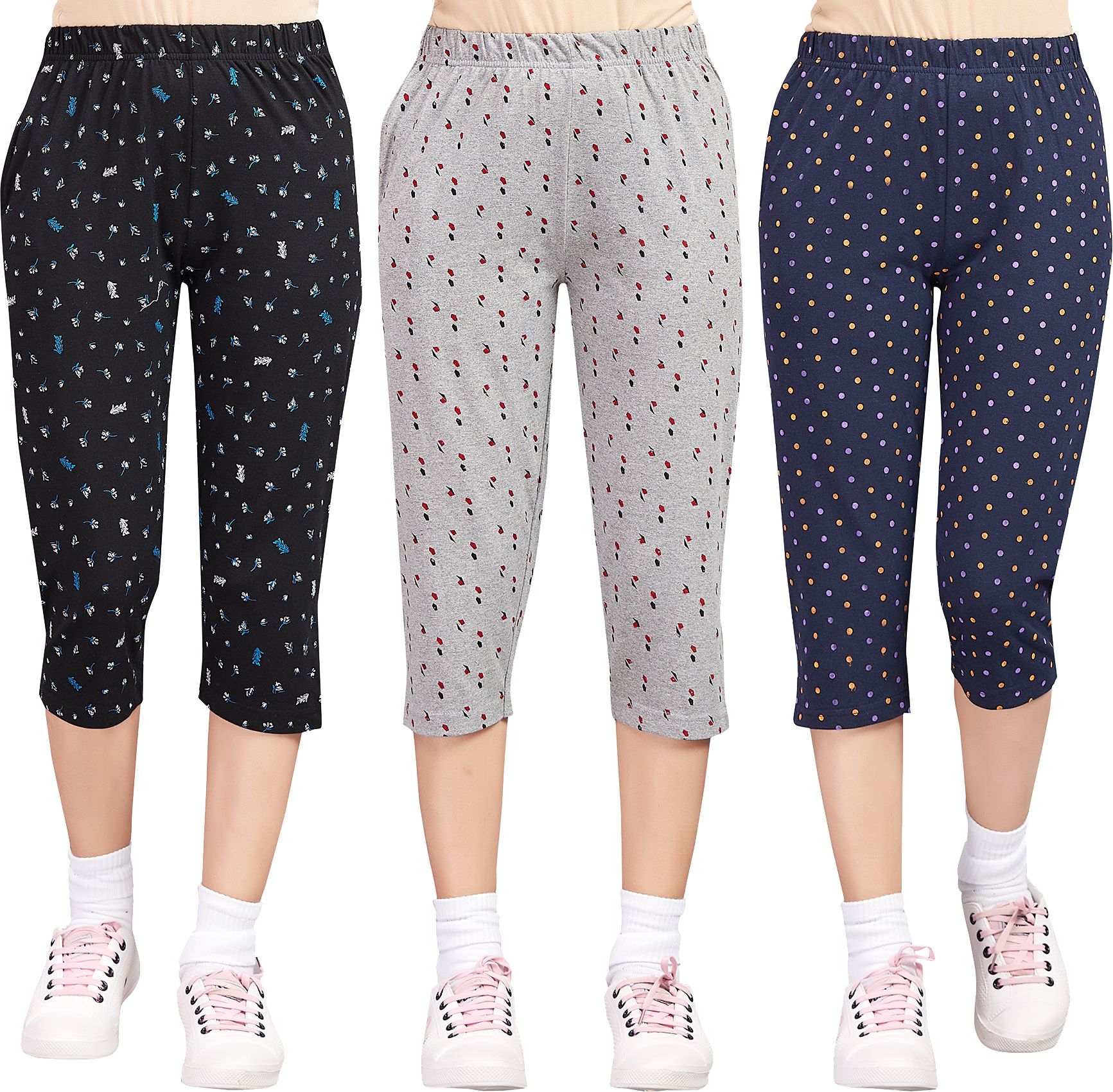 gwa Women Multicolor Capri-picture-19