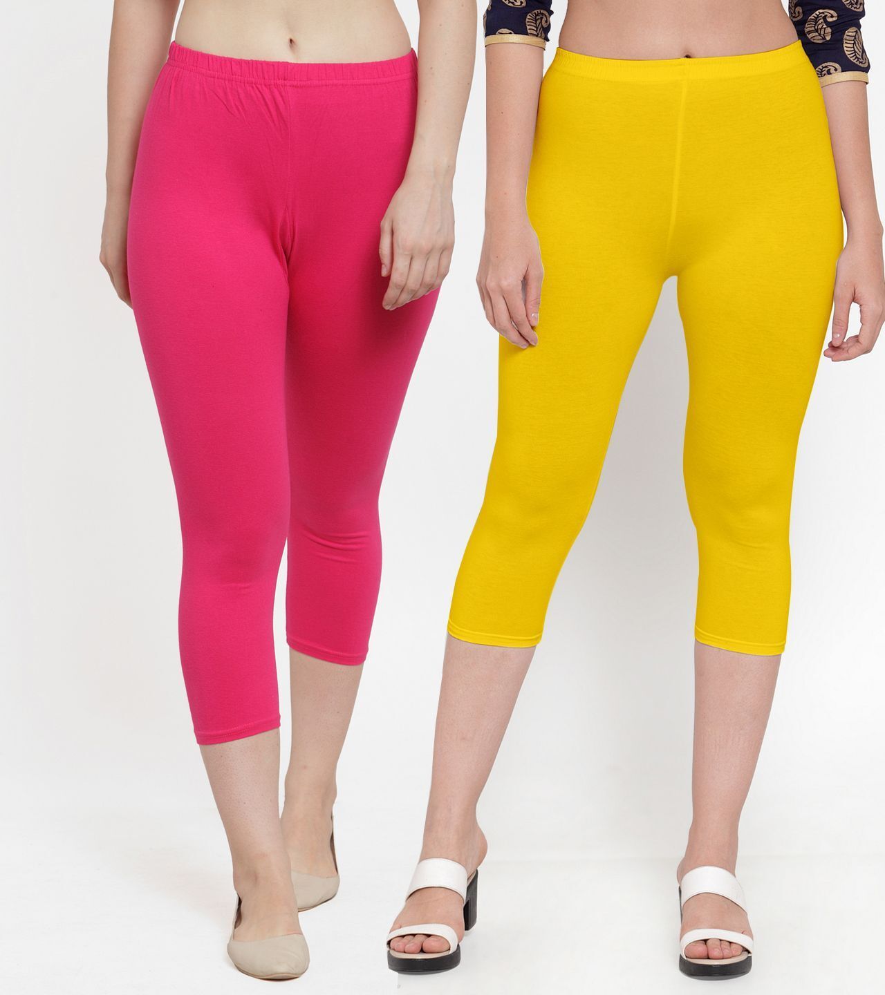 bamboo breeze Women Multicolor Capri-picture-32