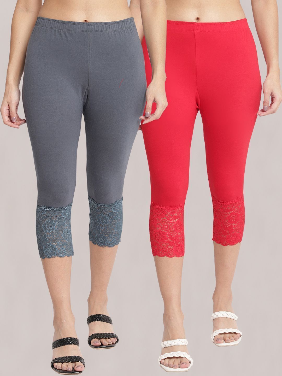 bamboo breeze Women Multicolor Capri-picture-35