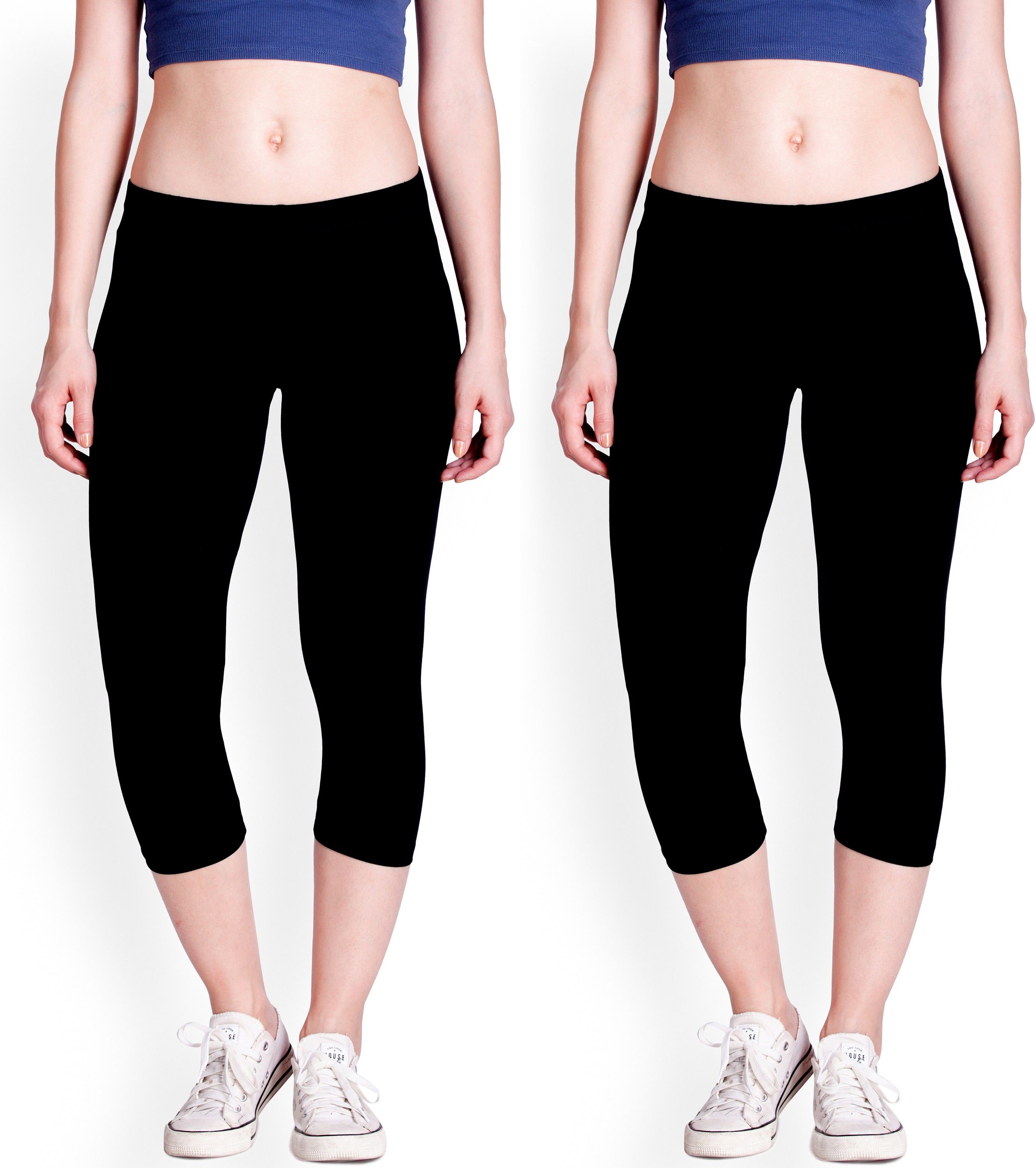 lyra Capri Women Black Capri-picture-21