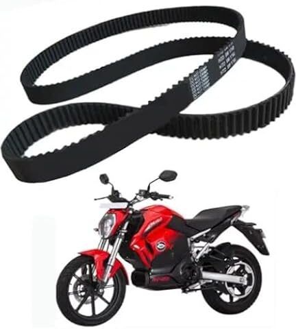 Synchronous Drive Belt Compatible with Revolt RV400 EV Motorcycle Timing Belt Car AC Belt-image-9