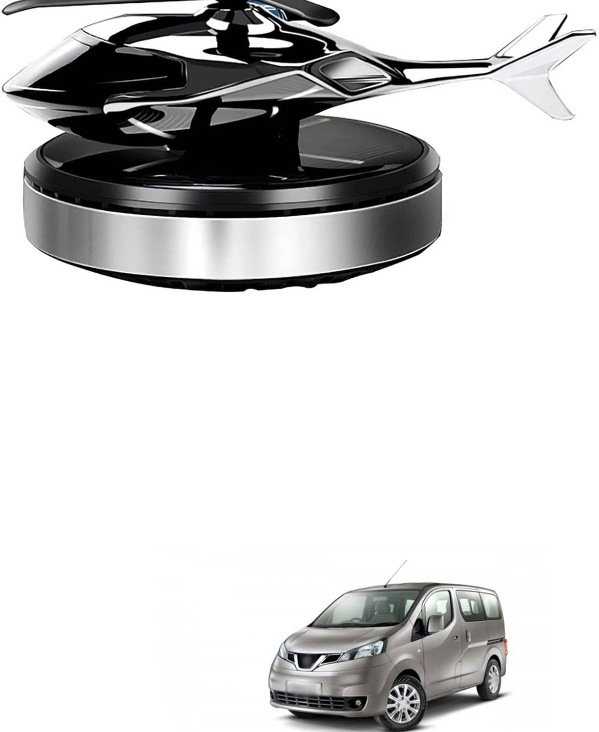 lovmoto Car Air Freshener Car Fragrance Diffuser Creative Solar Helicopter Perfume 638 Air Purifier-picture-21