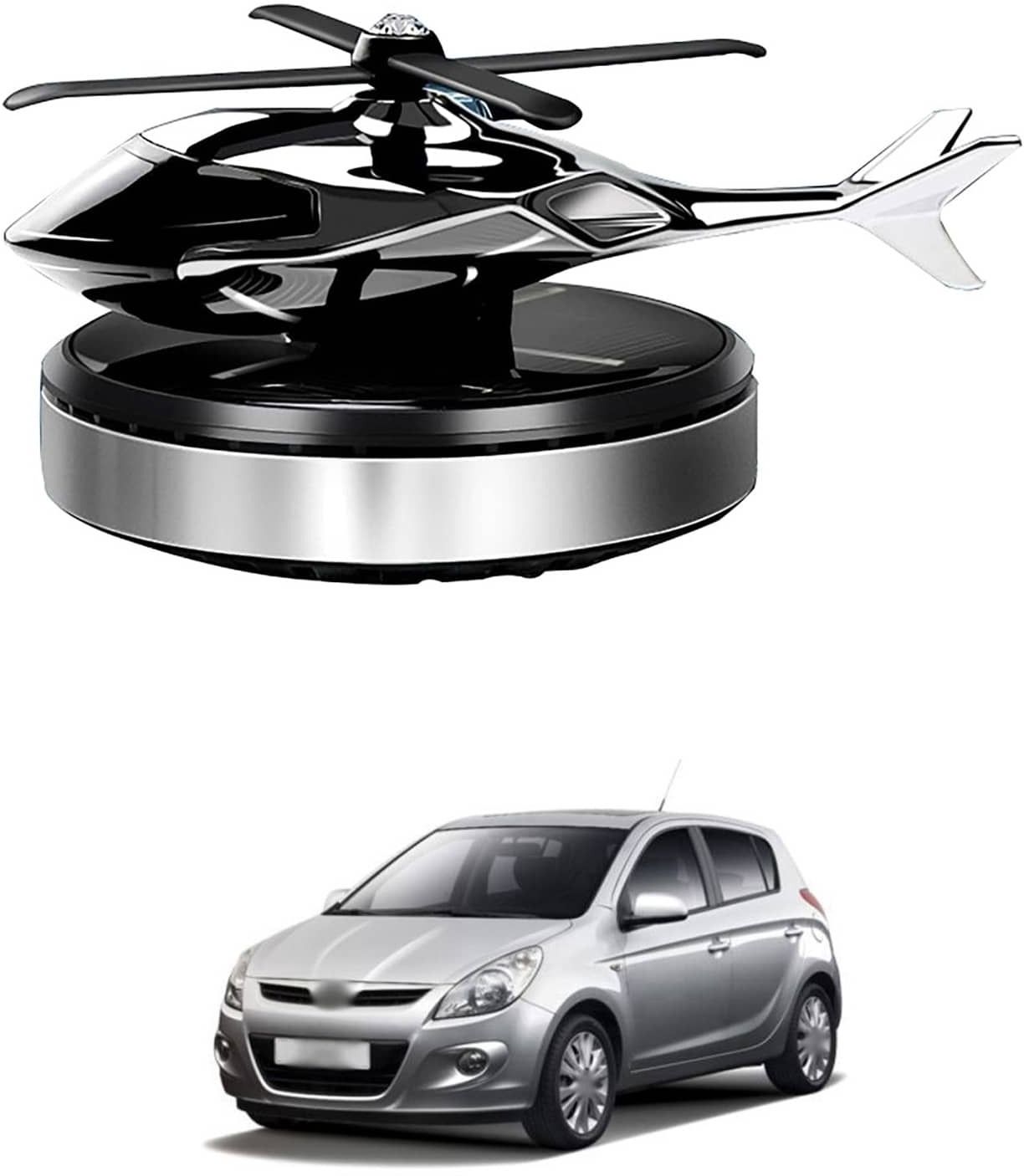 lovmoto Car Air Freshener Car Fragrance Diffuser Creative Solar Helicopter Perfume 520 Air Purifier-picture-13