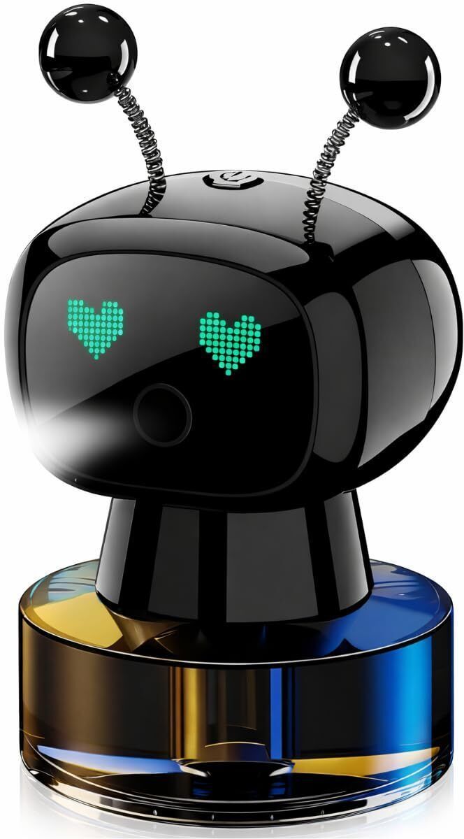 Robot Car Perfume Sprayer Portable Car Air Purifier-image-8